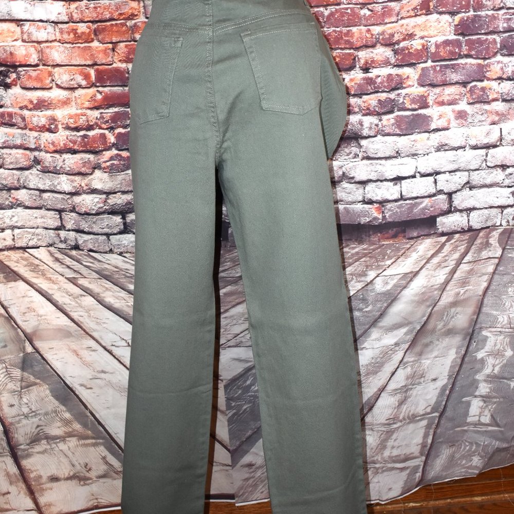 Gloria Vanderbilt 12 Amanda Classic Mid Rise Desert Sage - Picture 4 of 12